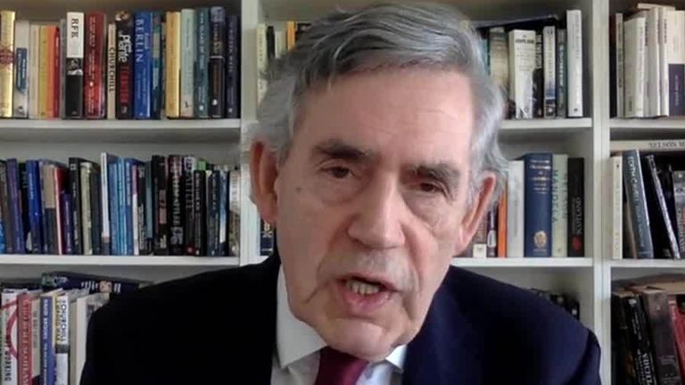 Former Prime Minister Gordon Brown