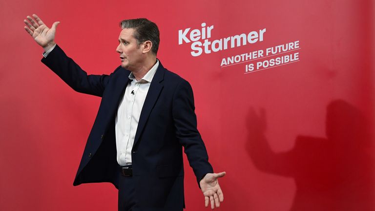 Labour leader Sir Keir Starmer