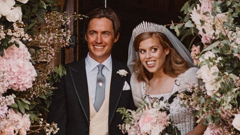 Princess Beatrice got married in a small, private ceremony in Windsor