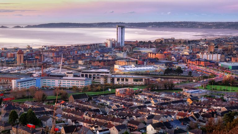 One of the new courts will be in Swansea