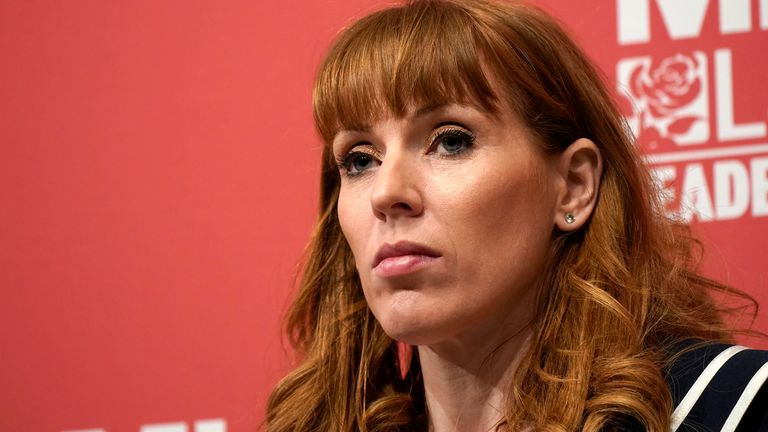 Labour&#39;s deputy leader Angela Rayner will speak on Sunday