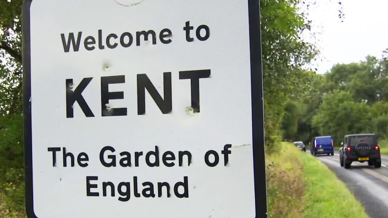 Kent could require a permit to drive trucks through after 1st January 2020