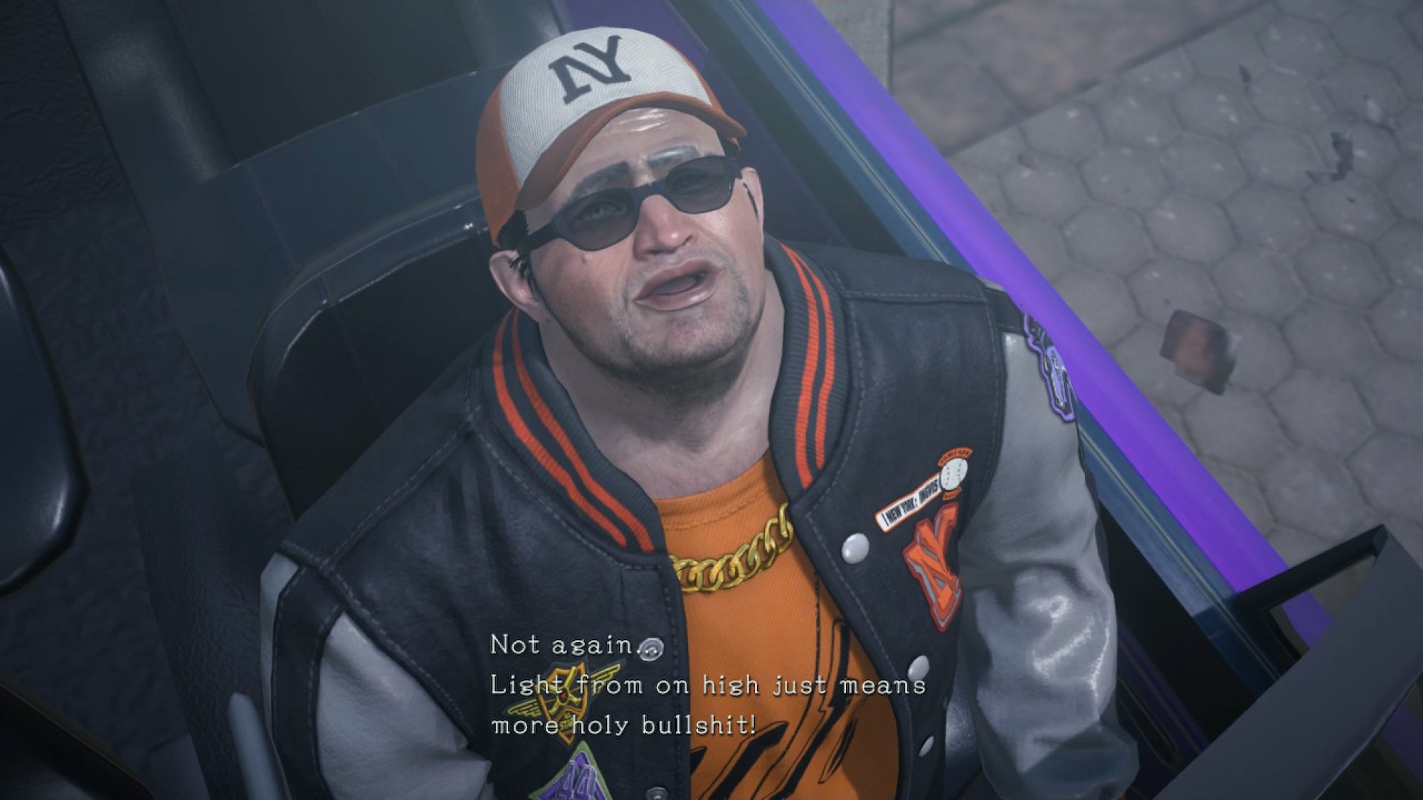 Man saying "bullshit" in Bayonetta 3