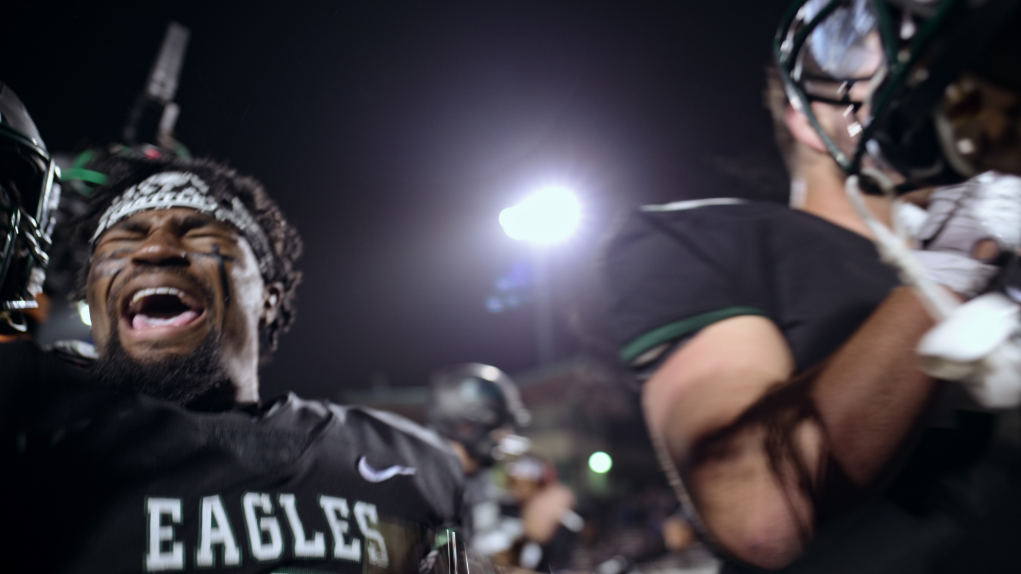 Football players in the documentary "Last Chance U"