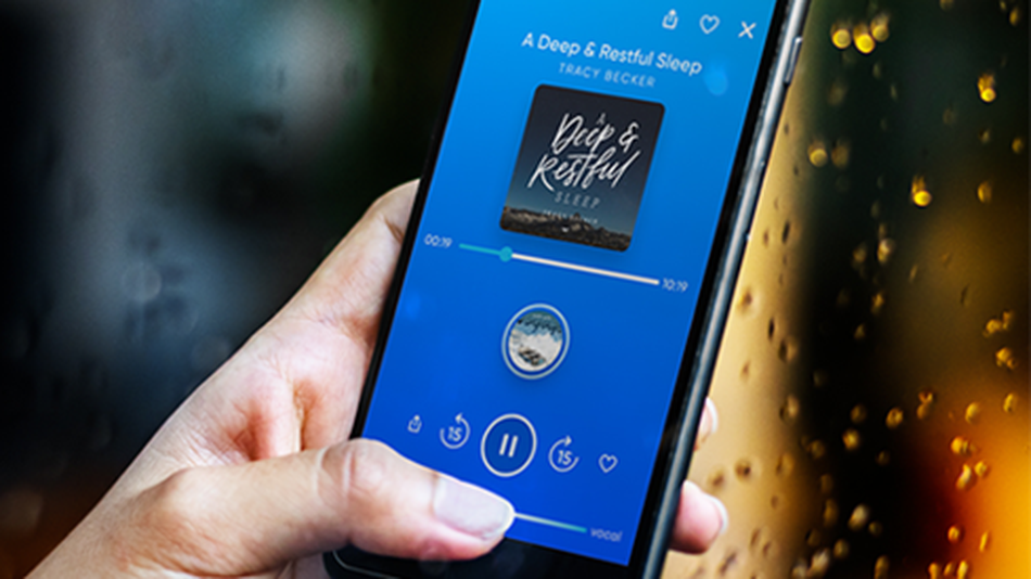 The Omvana Meditation app offers tracks on sleep, productivity, and more.