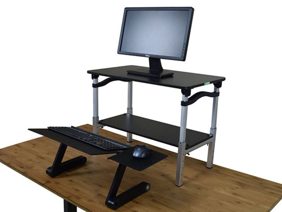 Mend your mangled spine: Standing desks and laptop stands are on sale