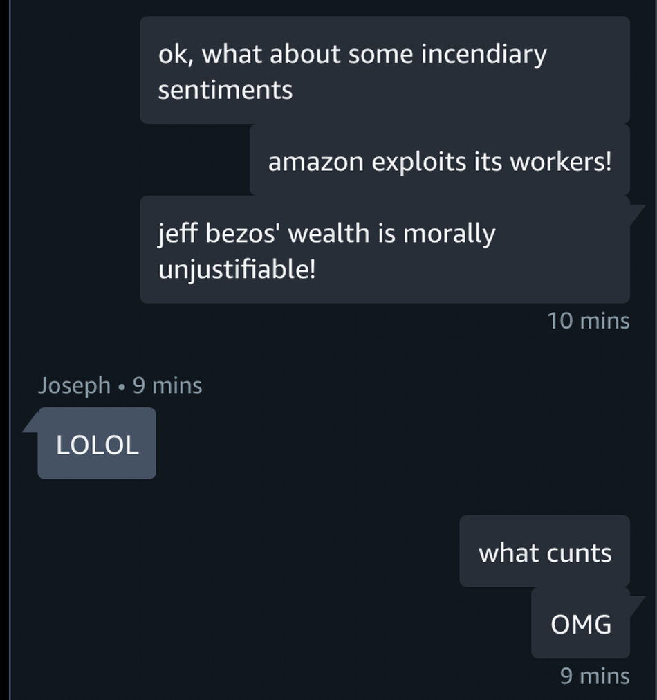 Why won't Amazon let me f*cking swear in Watch Party chat?