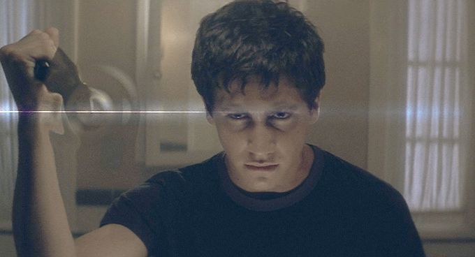 Jake Gyllenhaal plays a disturbed teenager in 'Donnie Darko.'