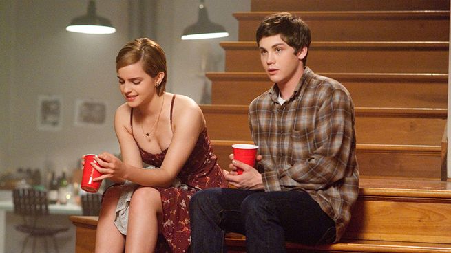 Emma Watson and Logan Lerman in 'The Perks Of Being A Wallflower.'