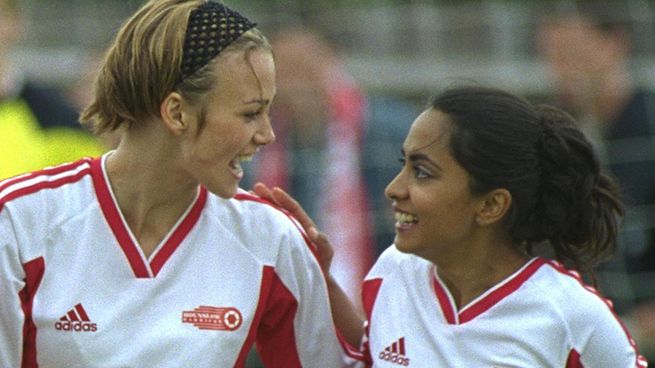 Keira Knightley and Parminder K. Nagra in 'Bend It Like Beckham.'