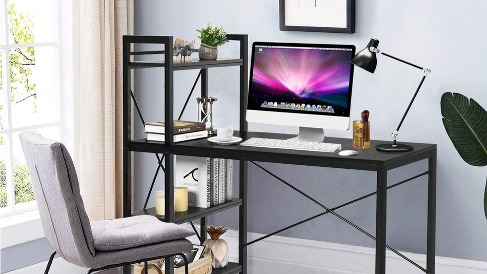 Having a desk with ample storage is a nice bonus.