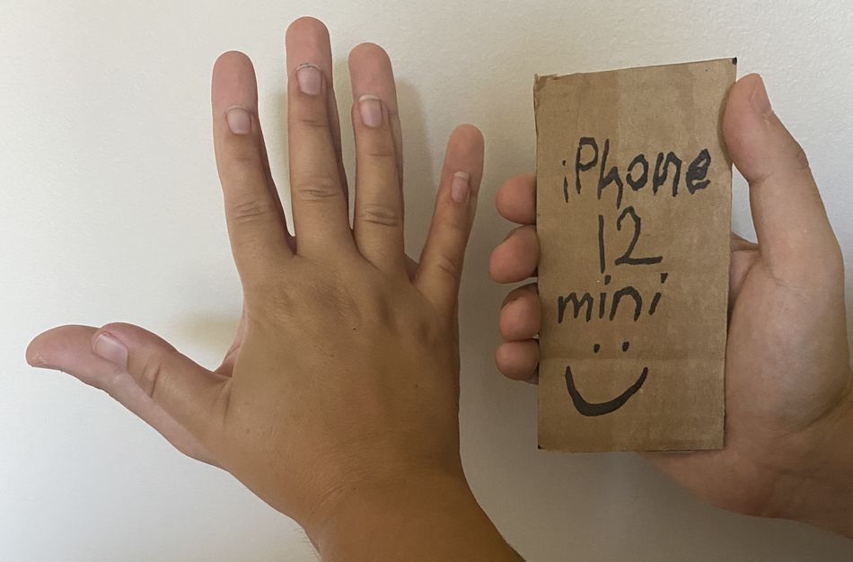 Ok, ok, my hands are small. But they need phones that fit, too!!!