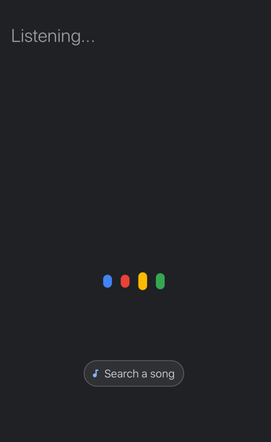 Hum that song to Google.