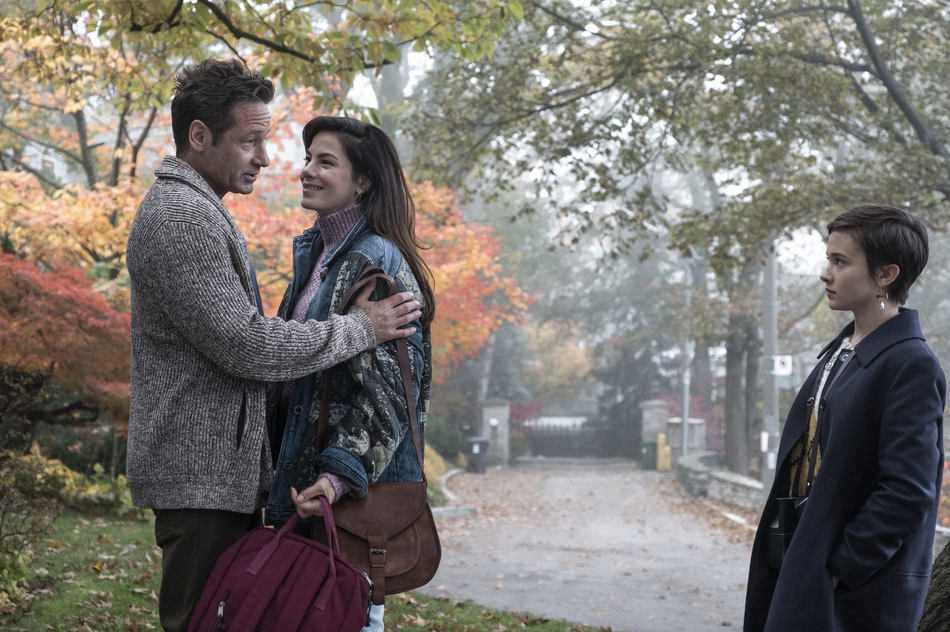 Michelle Monaghan stars as Lily's mom Helen, opposite David Duchovny as Lily's mom's boyfriend Adam.